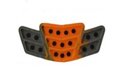 China 30 Shore A Painted Silicone Rubber Keyboard For Automotive Electronic Control supplier