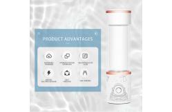 China White Antioxidant Hydrogen Generating Water Bottle Customizable supplier