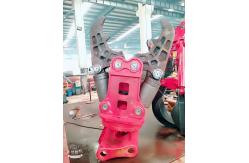 China Strong Power Hydraulic Excavator Shears Long Durability Full 360 Degree Rotation supplier