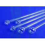 Transparent 0.5mm Quartz Test Tube With Quartz Glass Ball Head for sale