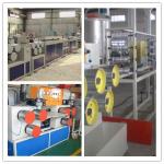Single Screw Strapping Band Machine , One Out of Two PET Strap Band Making Machine for sale