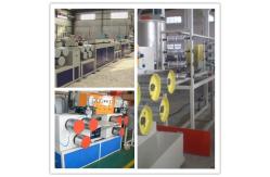 China Fully Automatic PP / pet Strapping Band Machine Single Screw Strap Banding Machine supplier