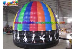 China Music Inflatable Disco Dome Bouncy Castles Customized For Dancing supplier