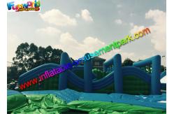 China PVC Tarpaulin Inflatables Obstacle Course , Inflatable Running Obstacles supplier