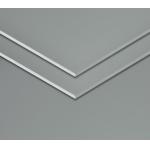 Silver 5mm Fire Rated Core 1220*2440mm ACM Sign Panels