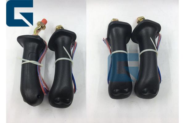 Durable Daewoo Excavator Parts DH-7 Joystick Manipulation Handle With 2 Buttons