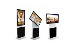 China LCD Multimedia Rotating Kiosk Display Ultra HD Resolution Easy Operation supplier