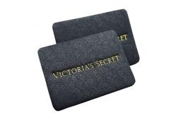 China Debossed Custom Leather Labels , Personalized Clothing Labels Monogrammed supplier