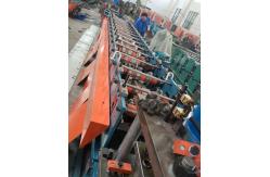 China Cr12 Material Blade Fire Damper Roll Forming Equipment Panasonic Fully Automatic supplier