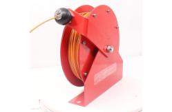 China Retractable static grounding earthing enclosed cable reel for tank trucks 15m 30m supplier