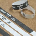 Manufacturer Custom VIP Paper Bracelets Waterproof Sequential Numbering Tyvek Paper Wristbands For Festival Event for sale