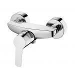 Mirror Chrome Contemporary Shower Mixer Faucet With 35mm Ceramic Cartridge for sale