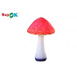 Wear - Resisting Inflatable Lighting Decoration / Blow Up Mushroom for sale