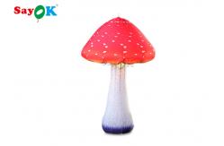 China Wear - Resisting Inflatable Lighting Decoration / Blow Up Mushroom supplier