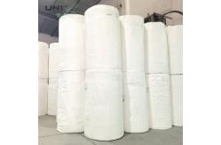 China Smooth Surface PLA Spunlace Nonwoven Fabric With High Tensile Strength And Elongation supplier