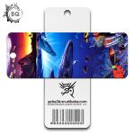 Cartoon Design Offset Prining 3d  Custom Printed Bookmarks Plastic PET For Kids