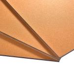 Sparkle Aluminum Composite Wall Panel with Surface Hardness ≥2H for sale