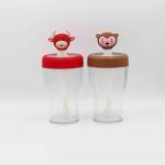 Reusable Tritan Transparent Plastic Water Bottle Unique Shaped for sale