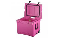 China Custom Portable Insulated Ice Cooler Box Rotomold Cooler Chest Fish Bin supplier