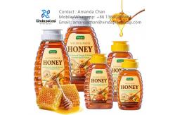 China PP Plastic Flip Top Cap With Silicone Valve For Squeeze Honey Condiment supplier