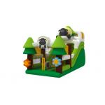 EN14960 Commercial Inflatable Water Slides Sheep Themed PVC 5x9.8x6m Bounce House Outdoor for sale