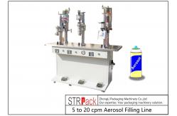 China Semi Automatic Bottle Filling Line / Liquid Filling And Sealing Machine supplier