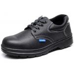European Standard Genuine Leather Waterproof Men Industrial Steel Toe Work And Construction Work Safety Shoes for sale
