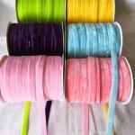 Garment Hair accessories Material Gift Ribbon Velvet Ribbon for sale