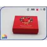 Recycled 4C Printed Hinged Lid Gift Box Customized Matt Lamination Packaging for sale
