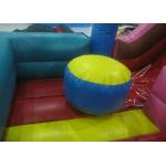 Inflatable Fiery Red Slide teletubbies inflatable double high slide on sale