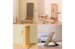 China 100% Recycled Scratching Board Corrugated Paperboard Cat Scratcher Lounge supplier