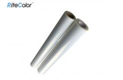China Screen Printing Milky Translucent Polyester Film Roll Aqueous Ink supplier