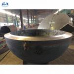 2000mm Diameter 180mm Thickness Hemispherical Dished Heads For Pressure Vessel for sale