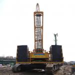 85T Hydraulic Crawler Crane For Sale Stability With Boom 58m for sale