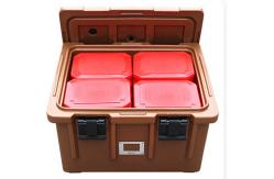 China 110L Insulated Food Transport Containers For Loading Lunch Box With Wheels supplier