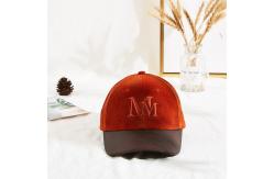 China Custom Velvet Embroidered Baseball Caps With Debossed Metal Buckle supplier