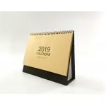 Stereoscopic Triangle Desk Wall Calendar Black Board Eco Friendly Kraft Paper