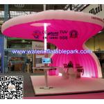 Fashion Beautiful Pink Inflatable Tent For Exhibition , PVC Tarpaulin for sale