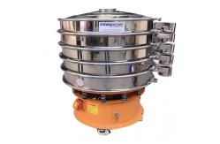 China High Precision Fine Powder Screener With Fully Closed Structure supplier