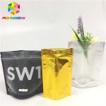 Foil Laminated Mylar Snack Bag Packaging Custom Printed Clear Front Doypack Pouch for sale
