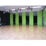 Commercial Aluminum Track Sliding Door Divider Operable Wall Panel 4m Height for sale
