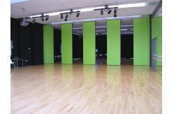 China School Movable Partition Walls / No Floor Track Sliding Room Divider Wall supplier