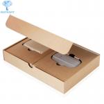 Reinforced Embossing Corrugated Mailer Boxes Foldable Flat Cardboard Mailers for sale