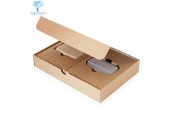 China Reinforced Embossing Corrugated Mailer Boxes Foldable Flat Cardboard Mailers supplier