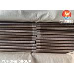 ASME SB111 C70600 Extruded Low Fin Tube | CuNi 90/10 Heat Exchanger Tubes for sale