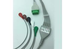 China GE Marqutte ECG Cables And Leadwires / Clip High Performance TPU Material supplier