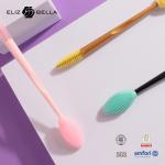 Waterproof Silicone Eyelash Brush Disposable Silicone Mascara Wands With PP Handle