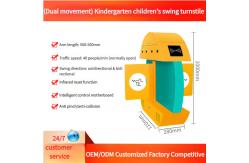 China Zento Kid Swing Turnstile Barrier Gate with SUS 304 1.5mm Thickness supplier