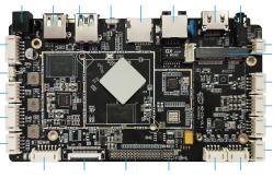 China RK3566 Industrial Motherboards  PCBA Android11 Embedded Motherboards for AI Digital Robots supplier