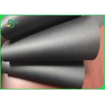 2 Side Matte Black Paper 300gsm Durable Black Kraft Paper in roll